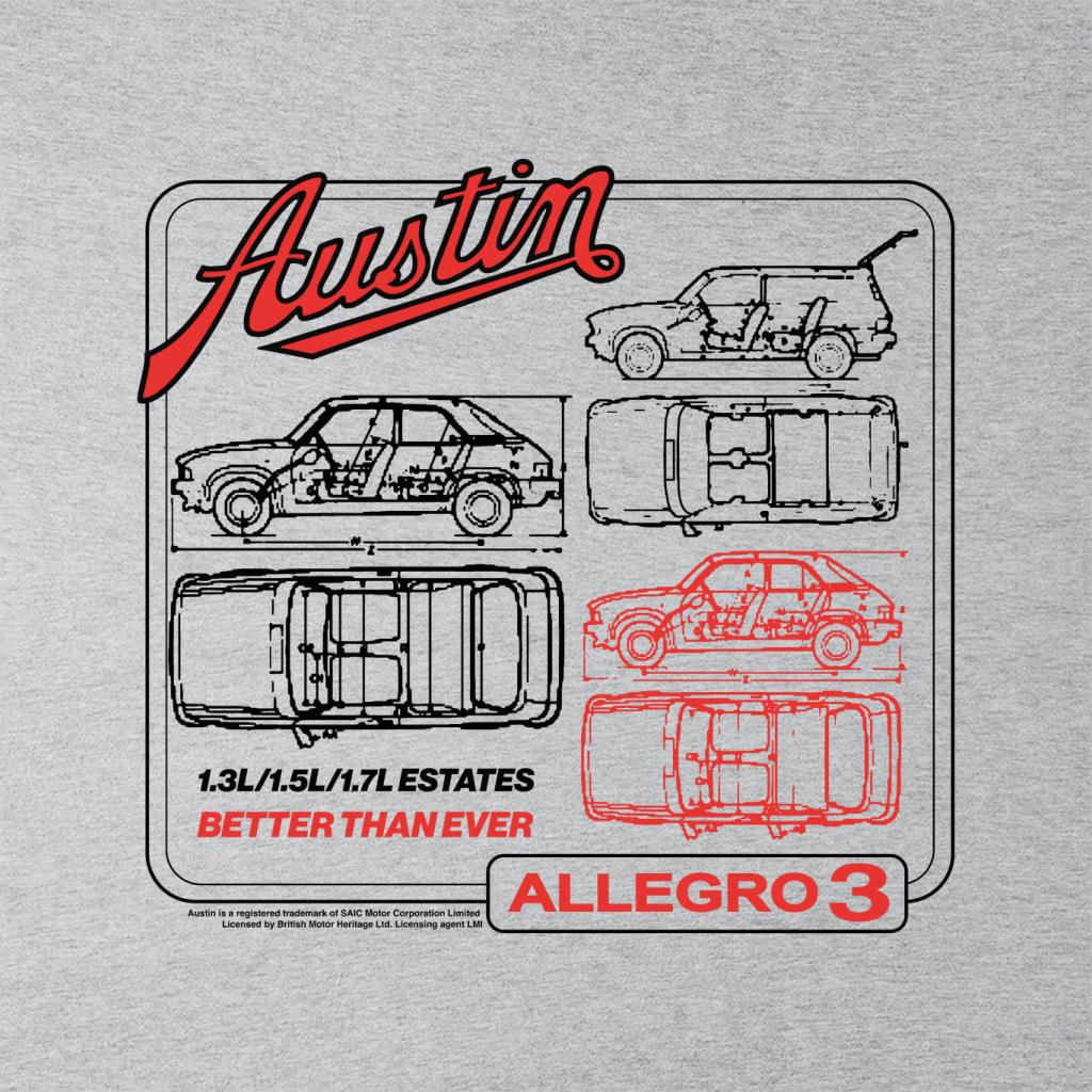 British Motor Heritage Austin Allegro 3 Technical Drawing product image 2