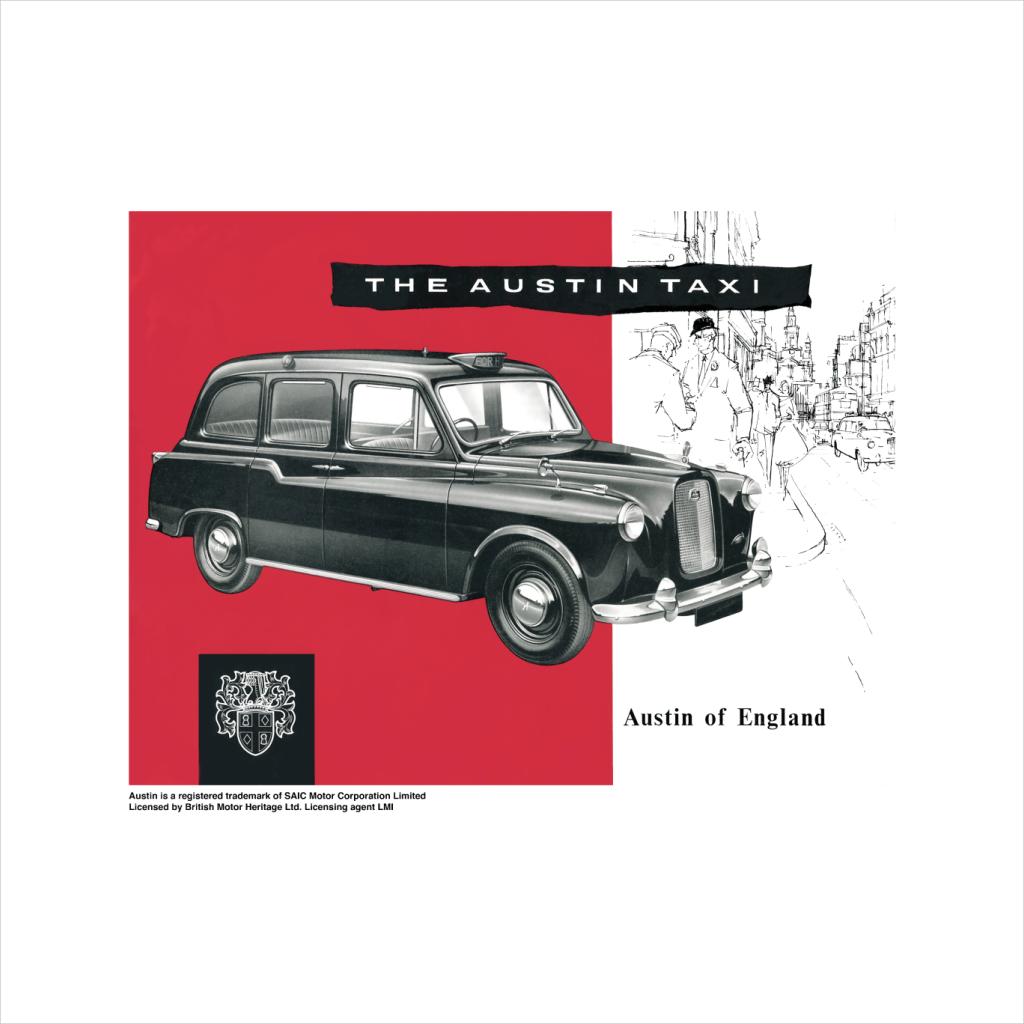 British Motor Heritage Austin Of England Taxi Men's T-Shirt product image 2