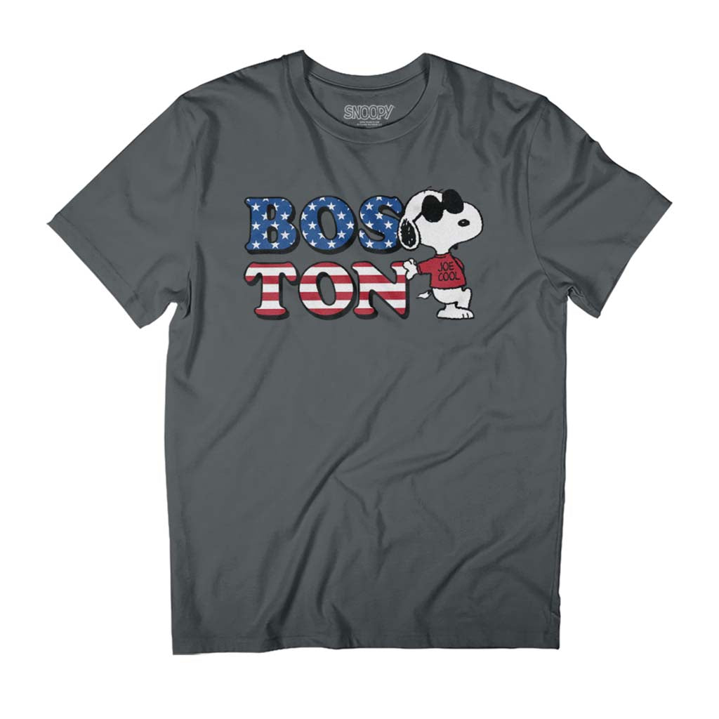 Peanuts Boston Snoopy Joe Cool Men's T-Shirt product image 1