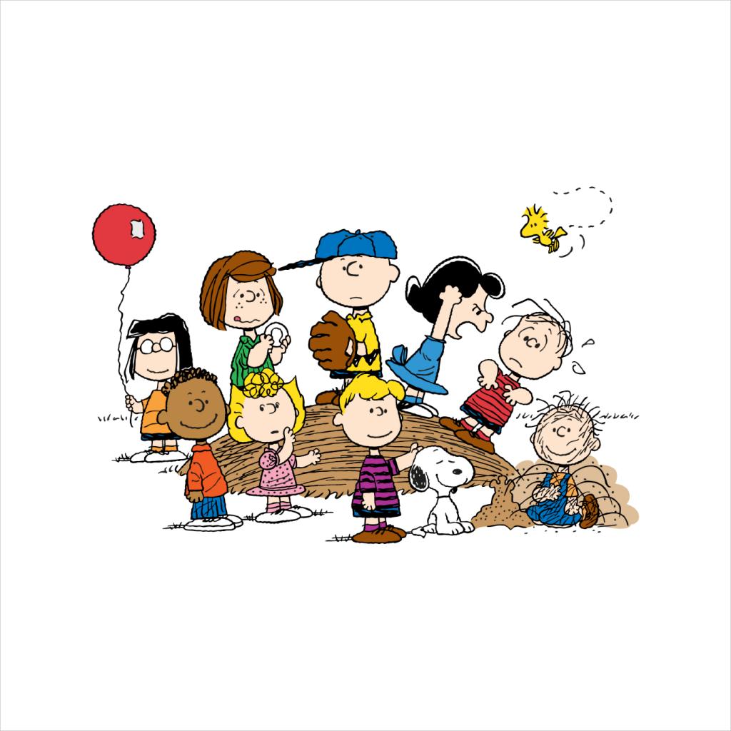 Peanuts Baseball Group (No Approval) Men's T-Shirt product image 2