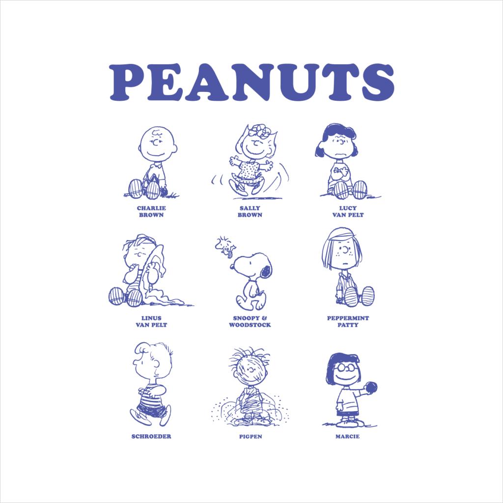 Peanuts Character Sketches Men's T-Shirt product image 2