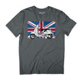 Peanuts Union Jack Scooter Snoopy Men's T-Shirt product image 1
