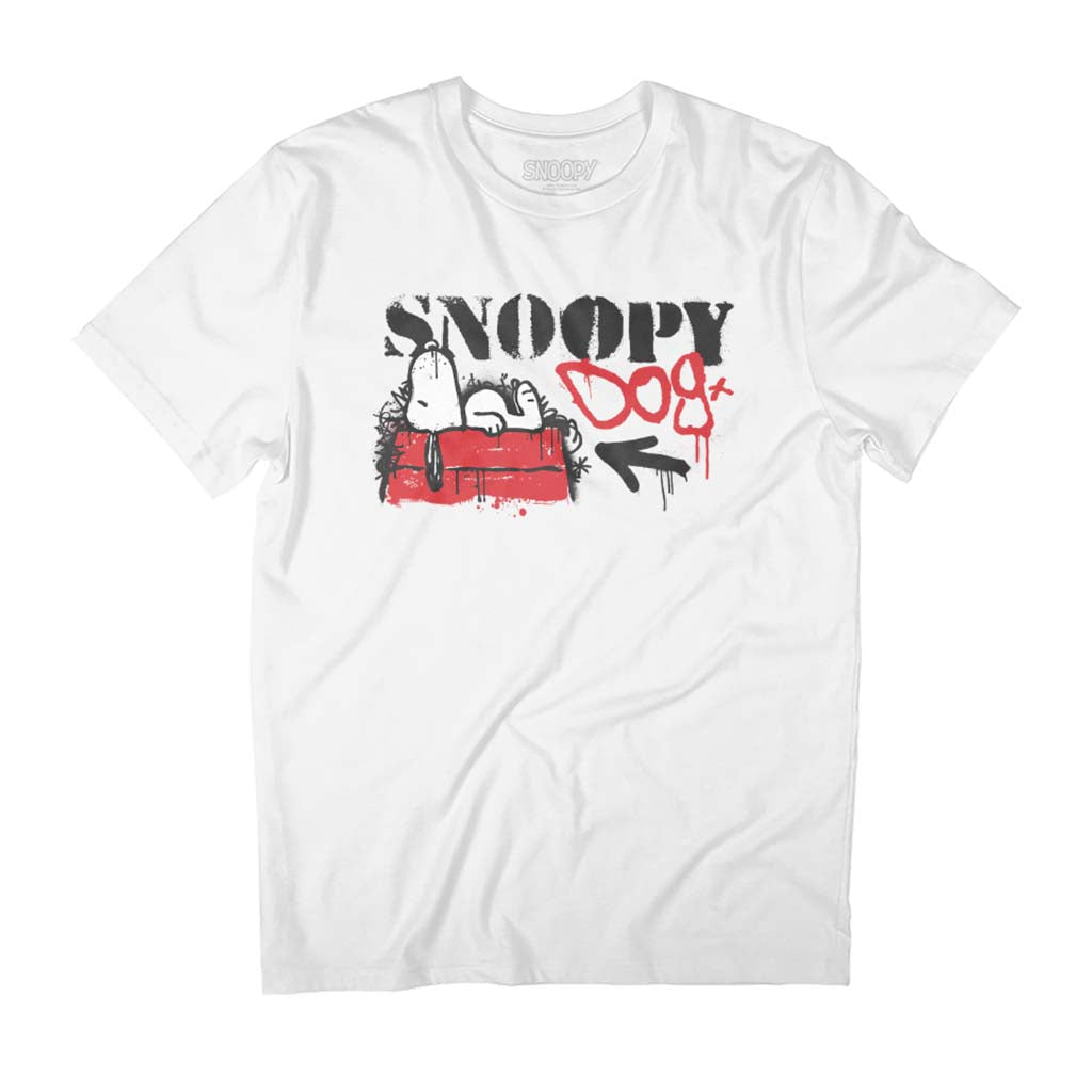 Peanuts Snoopy Dog Graffiti Men's T-Shirt product image 1