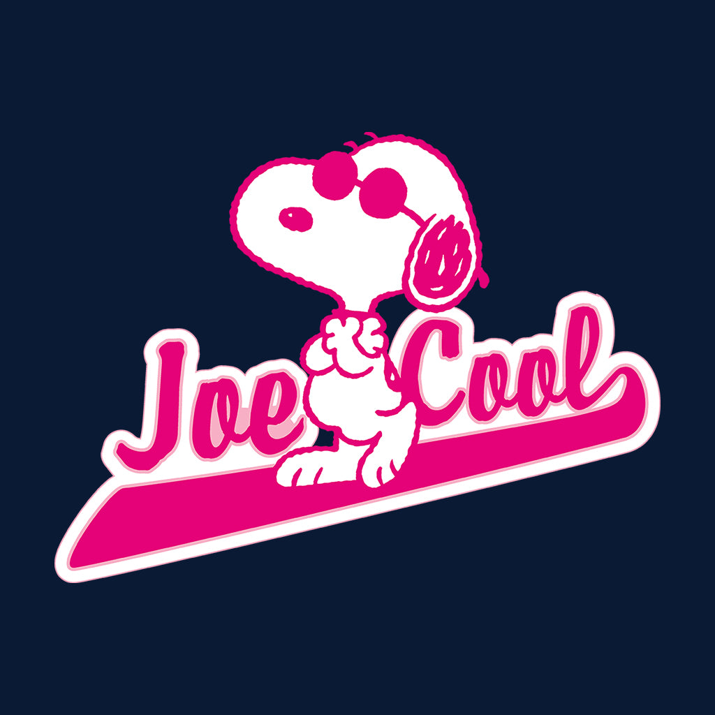 Peanuts Joe Cool Snoopy Baseball Text Men's T-Shirt product image 2