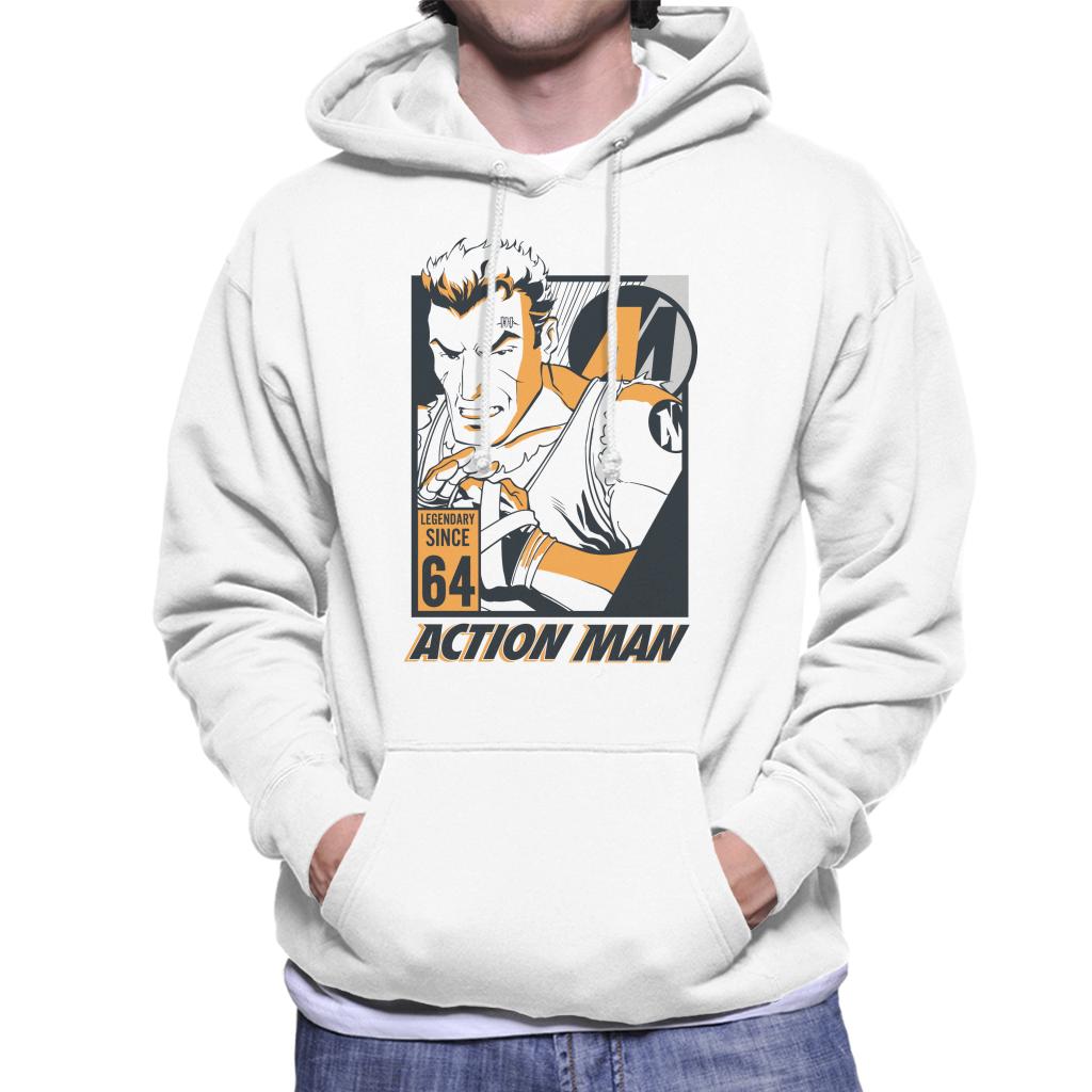 Action Man Legendary Since 64 Men's Hooded Sweatshirt product image 1