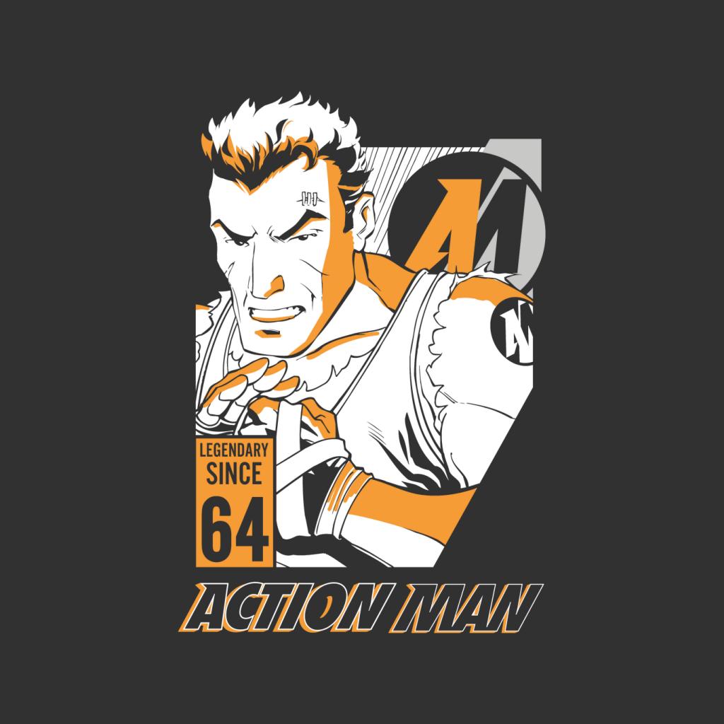 Action Man Cartoon Fight Pose Kid's T-Shirt product image 5