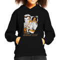 Action Man Cartoon Fight Pose Kid's Hooded Sweatshirt product image 1