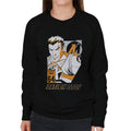 Action Man Cartoon Fight Pose Women's Sweatshirt product image 1
