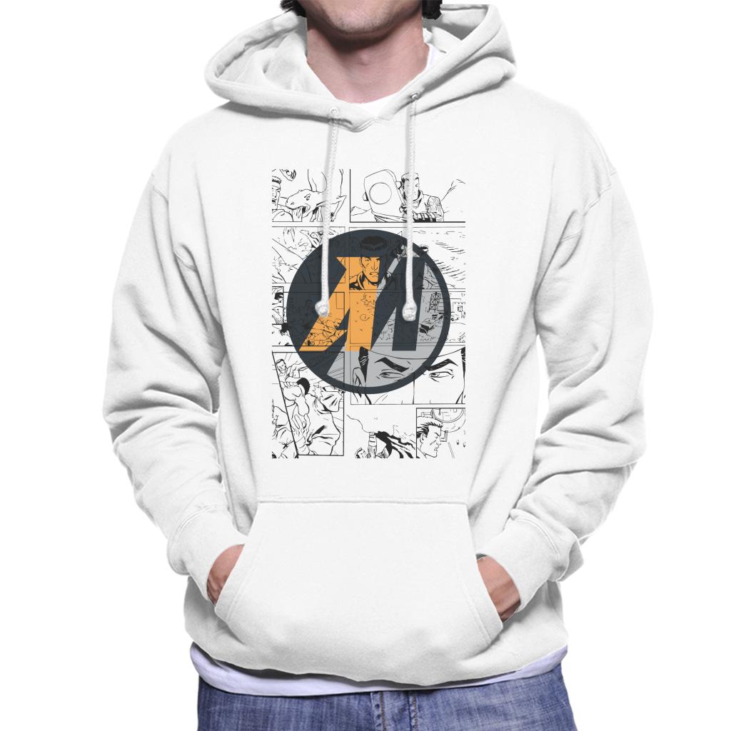 Action Man Comic Strip M Logo Men's Hooded Sweatshirt product image 4