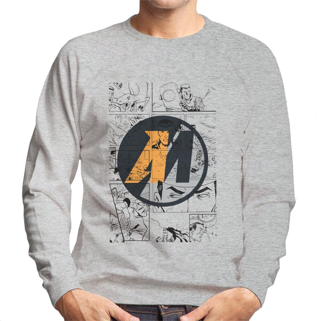 Action Man Comic Strip M Logo Men's Sweatshirt product image 1