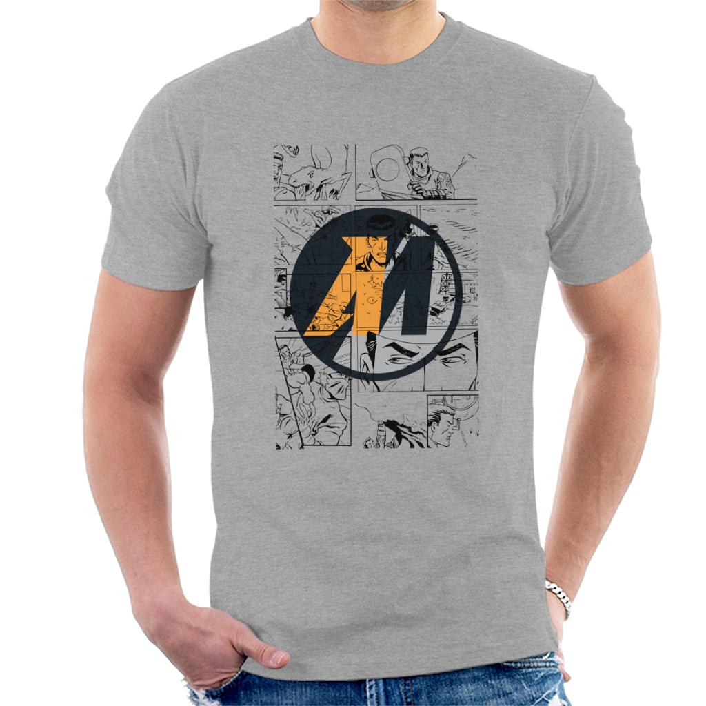 Action Man Comic Strip M Logo Men's T-Shirt product image 1