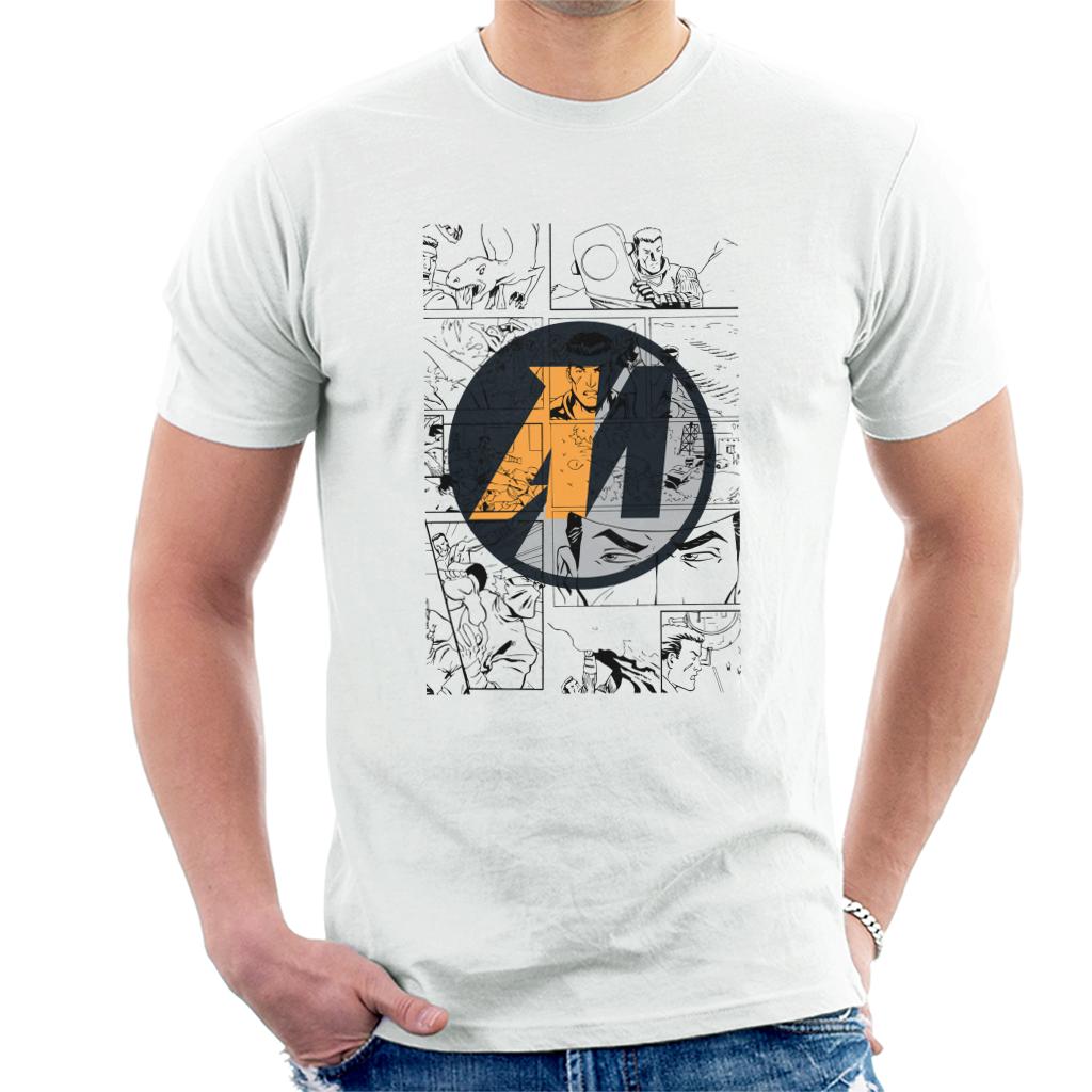 Action Man Comic Strip M Logo Men's T-Shirt product image 4