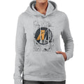 Action Man Comic Strip M Logo Women's Hooded Sweatshirt product image 1