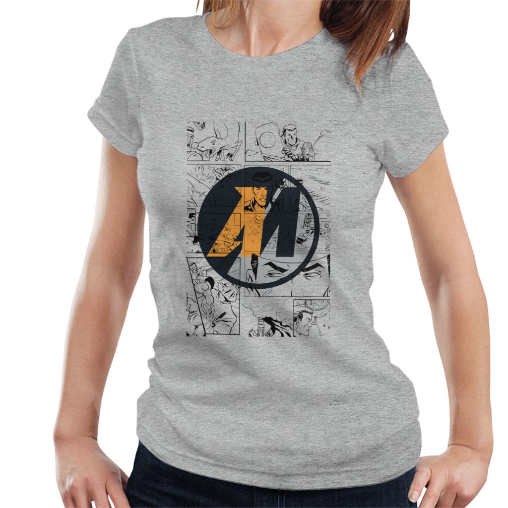 Action Man Comic Strip M Logo Women's T-Shirt product image 1