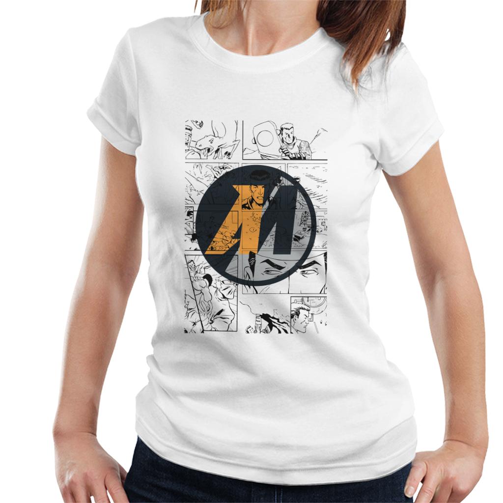 Action Man Comic Strip M Logo Women's T-Shirt product image 4