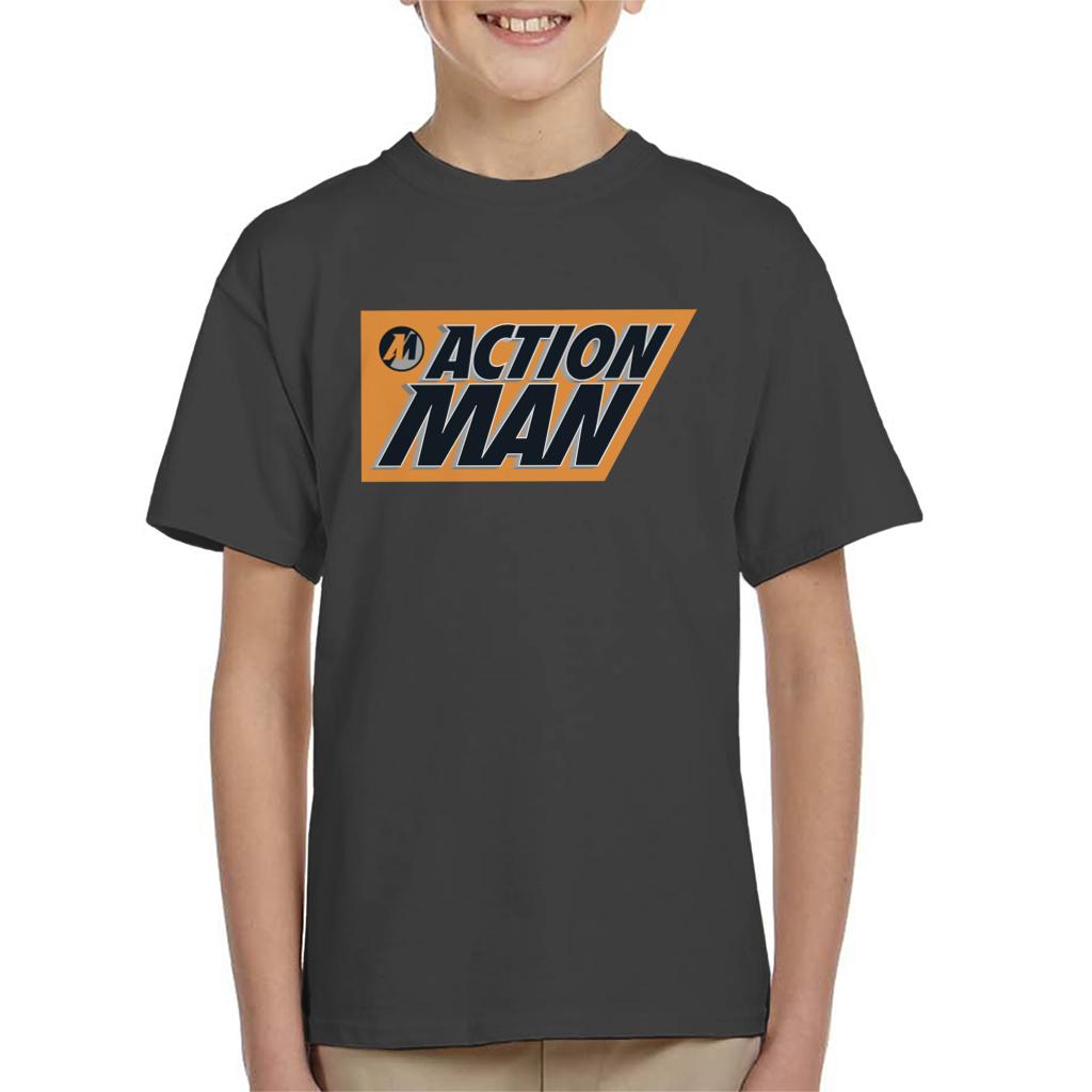 Action Man 90s Comic Book Logo Kid's T-Shirt product image 1