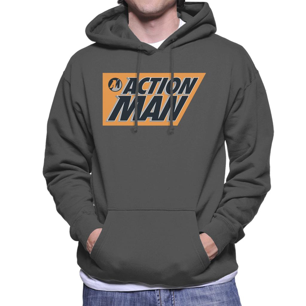 Action Man 90s Comic Book Logo Men's Hooded Sweatshirt product image 1