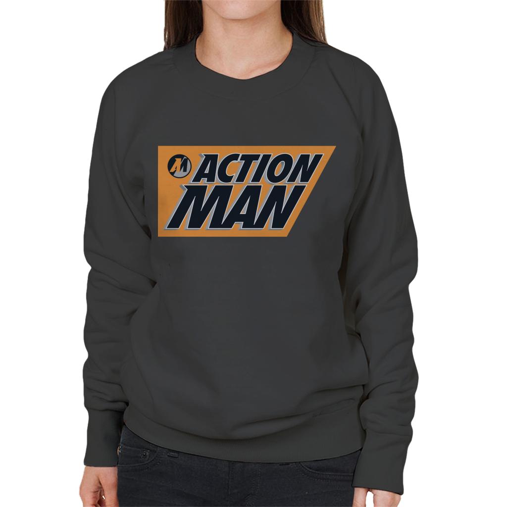 Action Man 90s Comic Book Logo Women's Sweatshirt product image 1