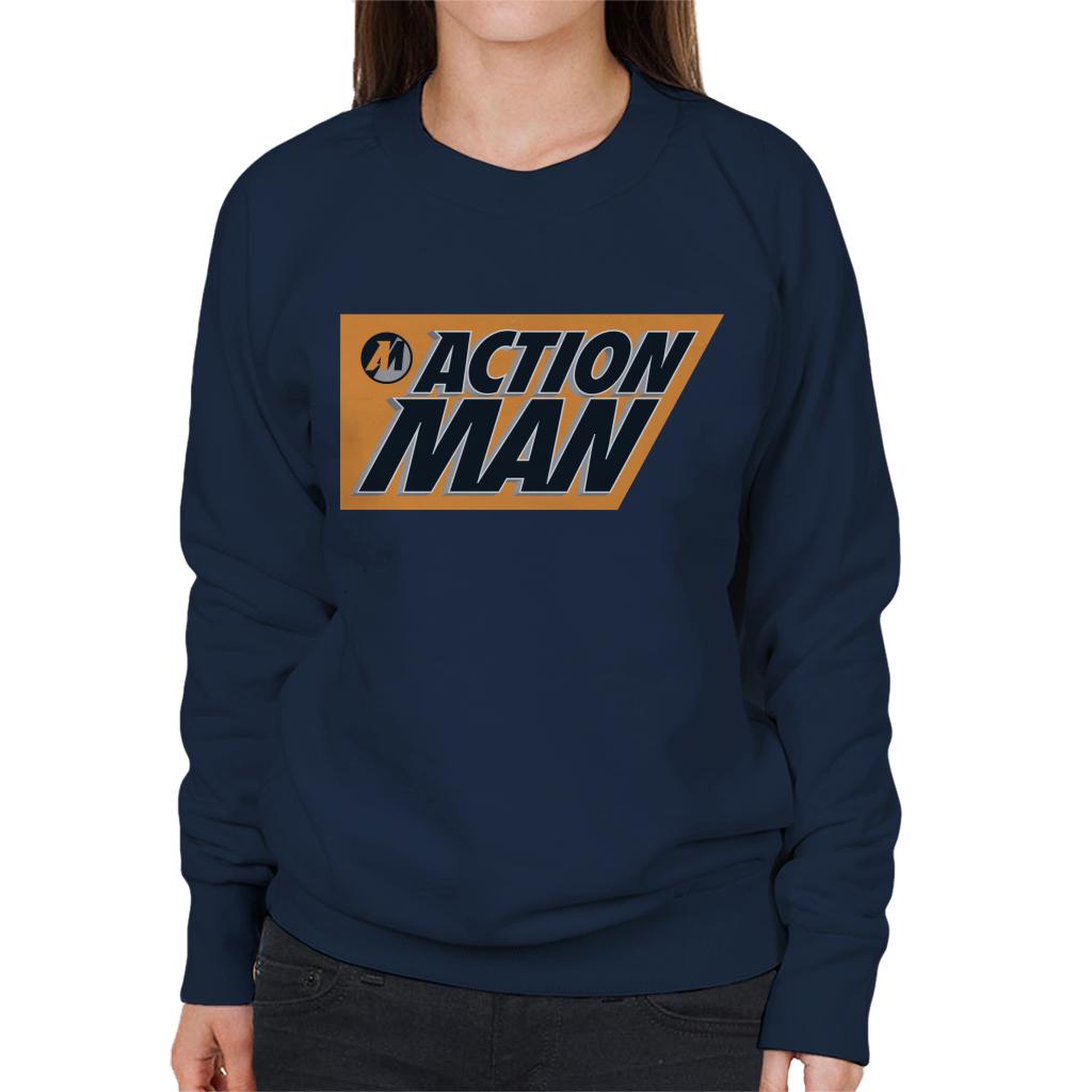 Action Man 90s Comic Book Logo Women's Sweatshirt product image 4
