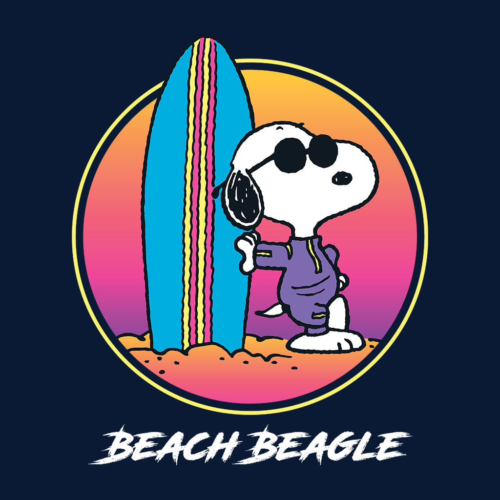 Peanuts Beach Beagle Surf Snoopy Men's T-Shirt product image 2