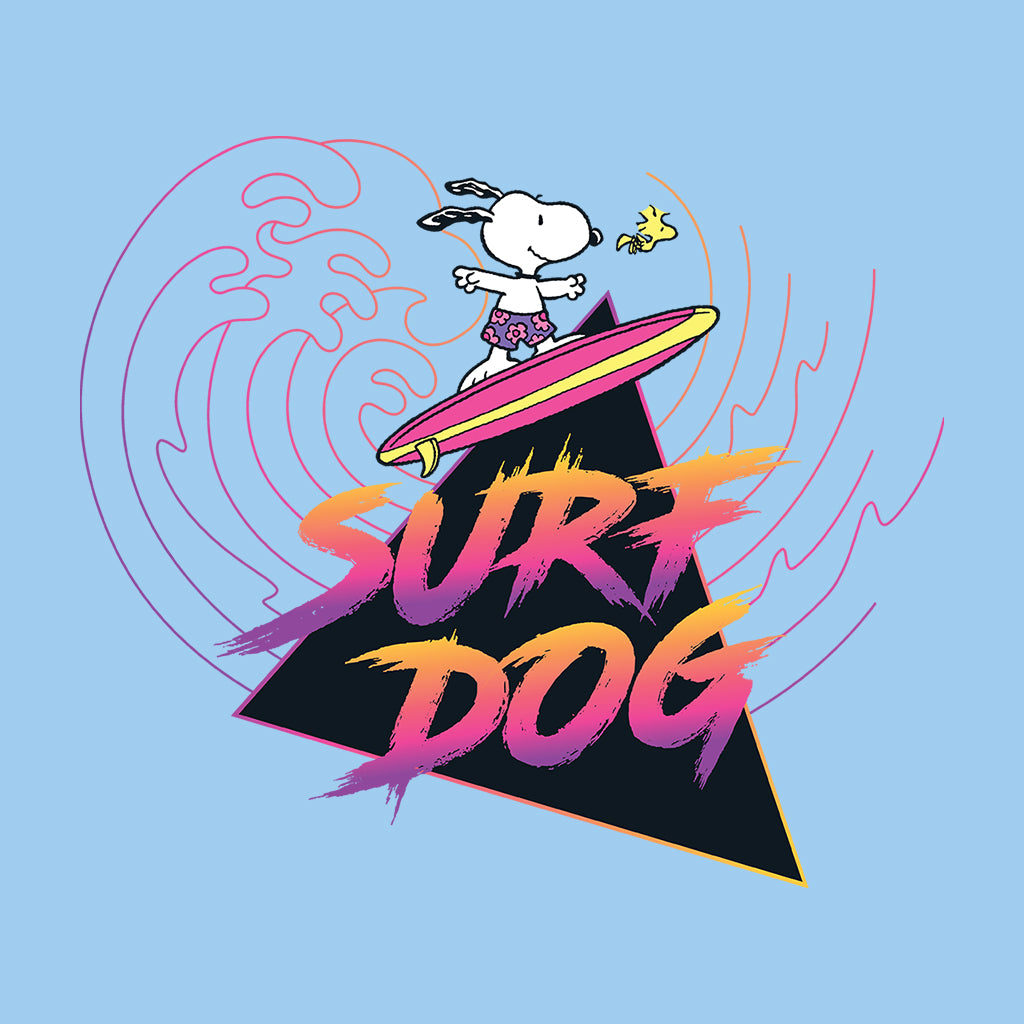 Peanuts Surf Dog Snoopy Retro Men's T-Shirt product image 2