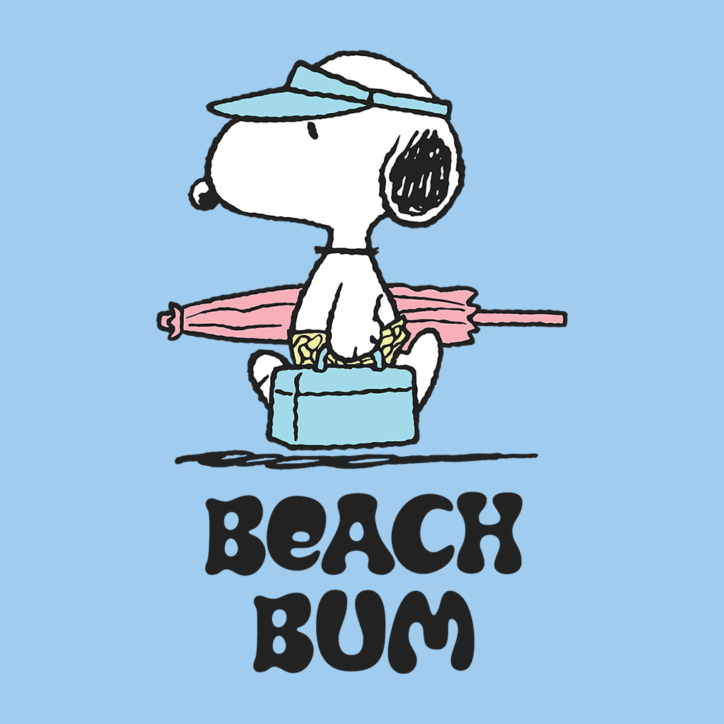 Peanuts Beach Bum Snoopy Men's T-Shirt product image 2