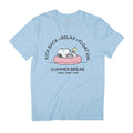 Peanuts Summer Break Sand Surf Sun Snoopy Men's T-Shirt product image 1
