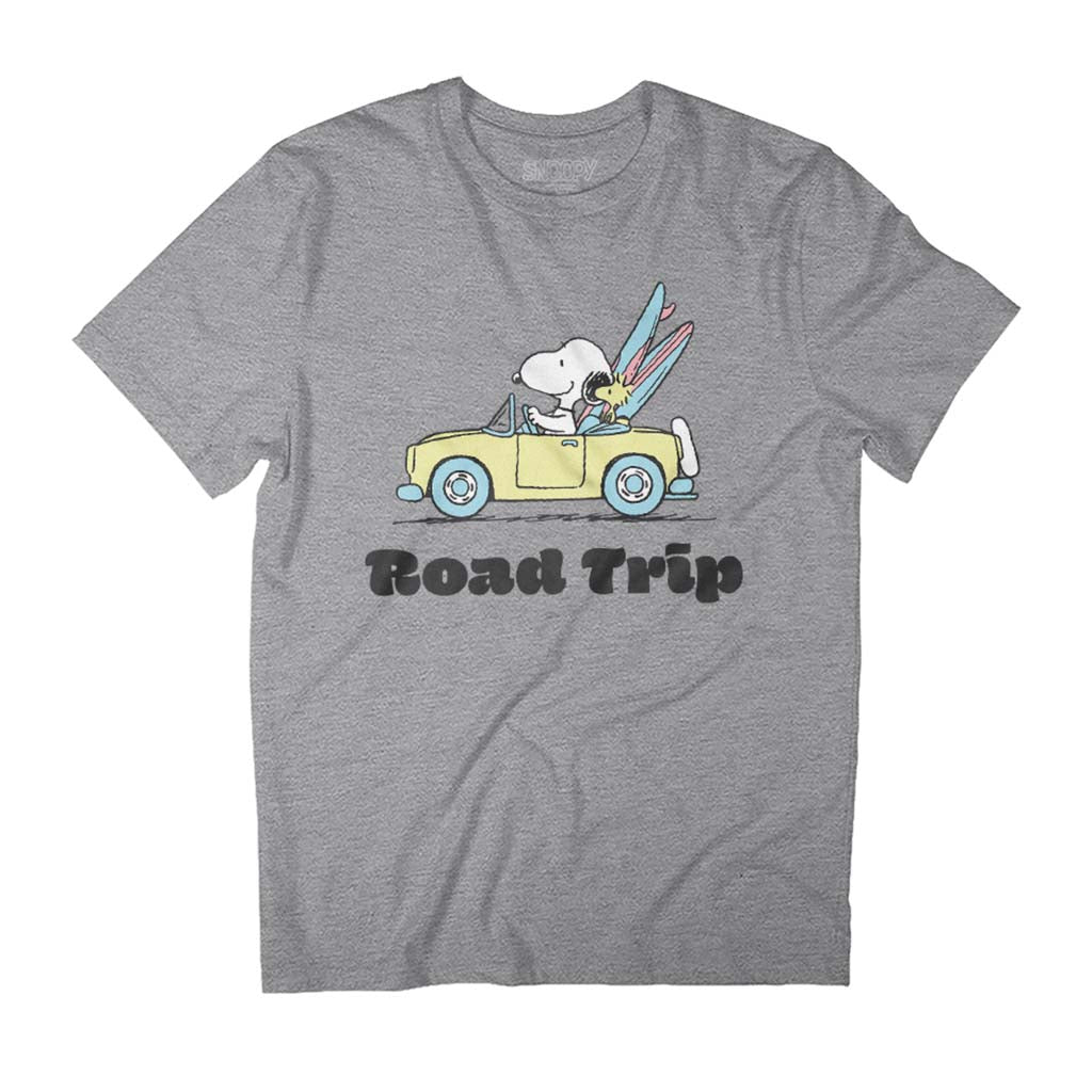 Peanuts Road Trip Snoopy And Woodstock Men's T-Shirt product image 1