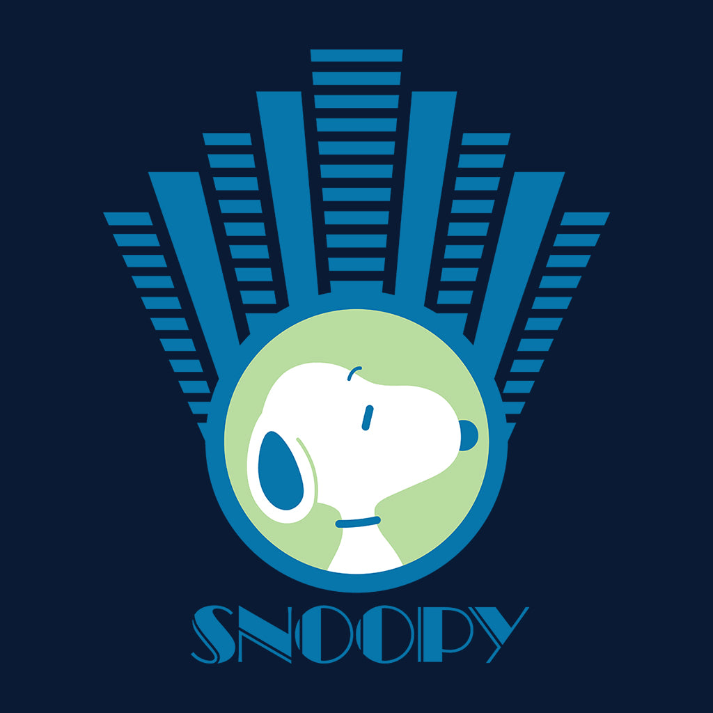 Peanuts Snoopy Art Deco Style Men's T-Shirt product image 2