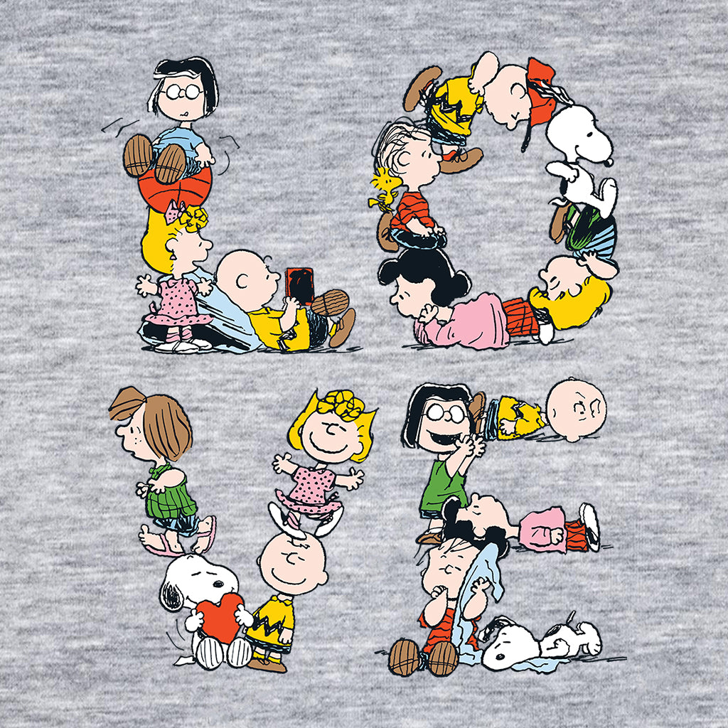Peanuts Love Letters Snoopy & Gang Men's T-Shirt product image 2