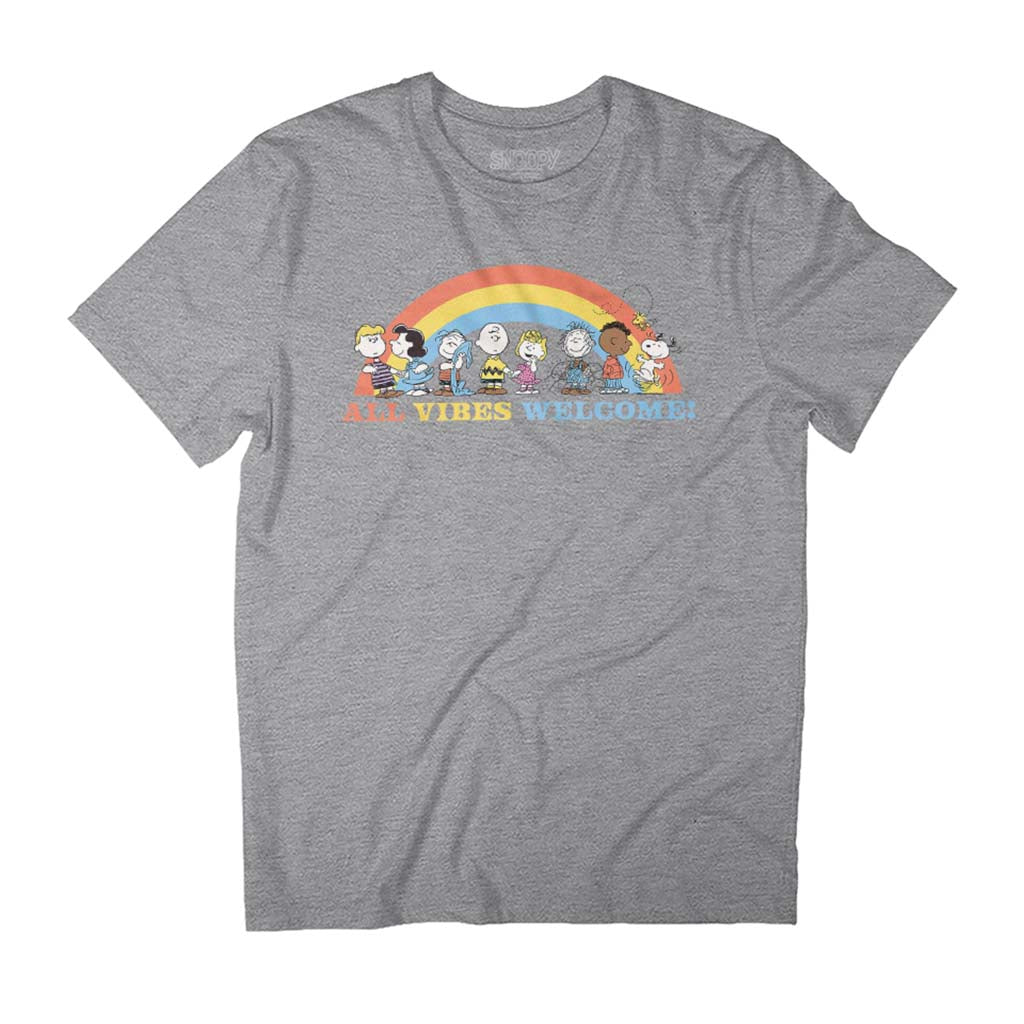 Peanuts Rainbow All Vibes Welcome Snoopy & Gang Men's product image 1