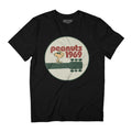 Peanuts Woodstock On Guitar Neck 1969 Men's T-Shirt product image 1