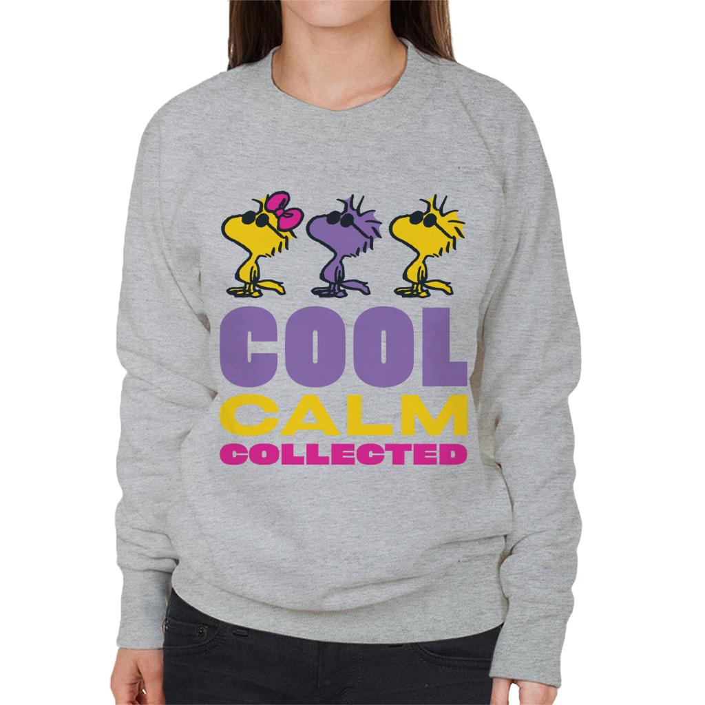 Peanuts Woodstock Cool Calm Collected Women's Sweatshirt product image 1