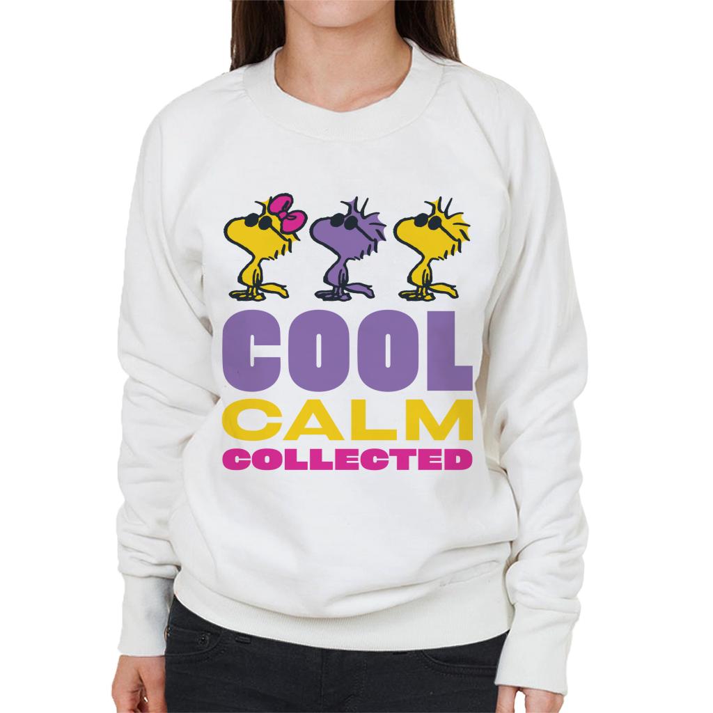Peanuts Woodstock Cool Calm Collected Women's Sweatshirt product image 4
