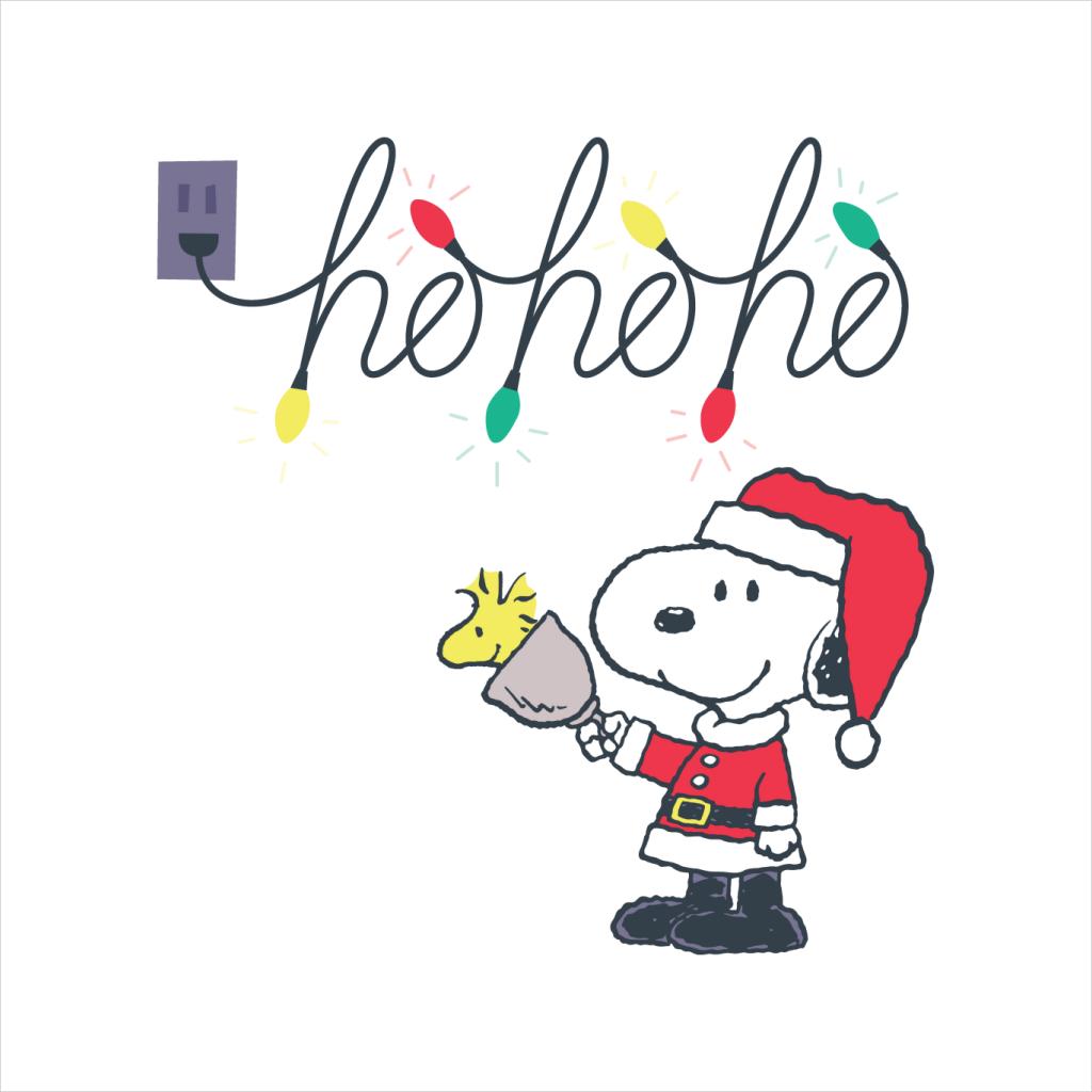 Peanuts Christmas Santa Snoopy Ho Ho Ho Men's Sweatshirt product image 2