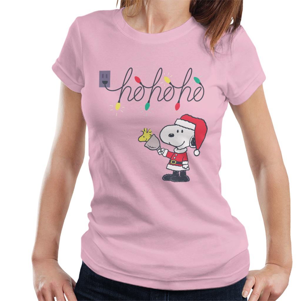 Peanuts Christmas Santa Snoopy Ho Ho Ho Women's T-Shirt product image 6