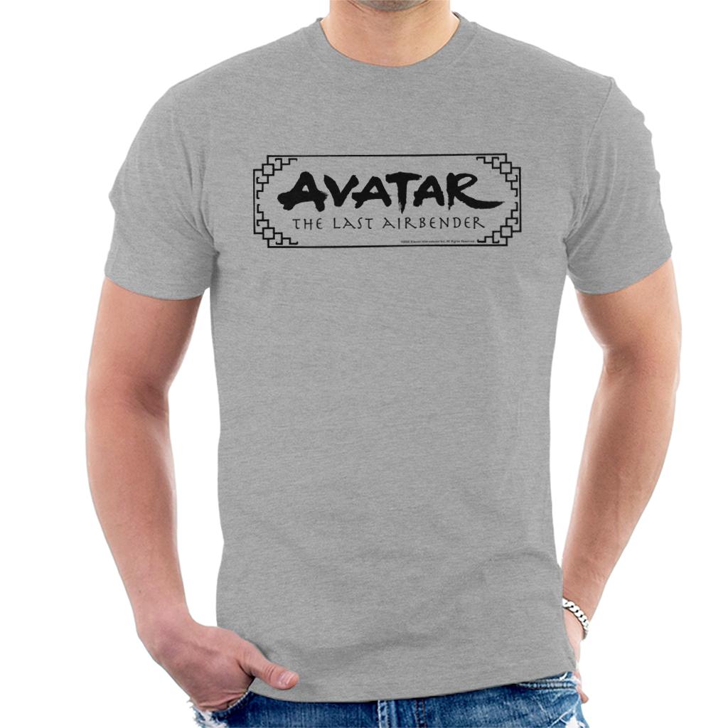 Avatar The Last Airbender Text Logo Men's T-Shirt product image 1
