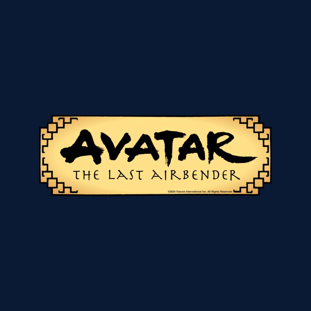 Avatar The Last Airbender Colour Text Logo Men's T-Shirt product image 2