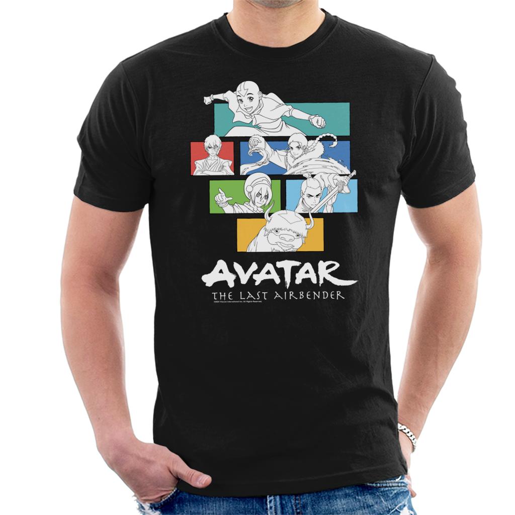 Avatar The Last Airbender Colour Block Characters Men's product image 1
