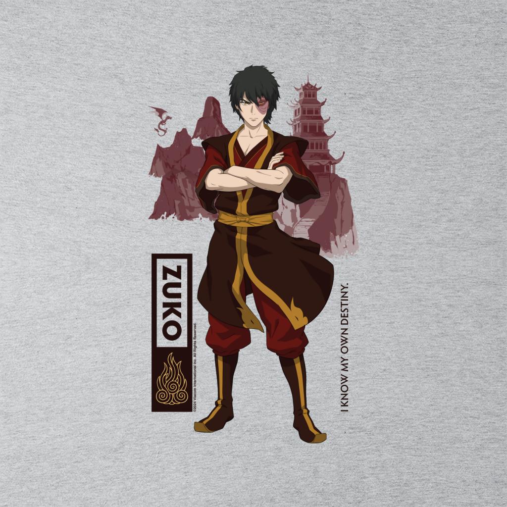 Avatar The Last Airbender Zuko Fire Destiny Quote Men's product image 2