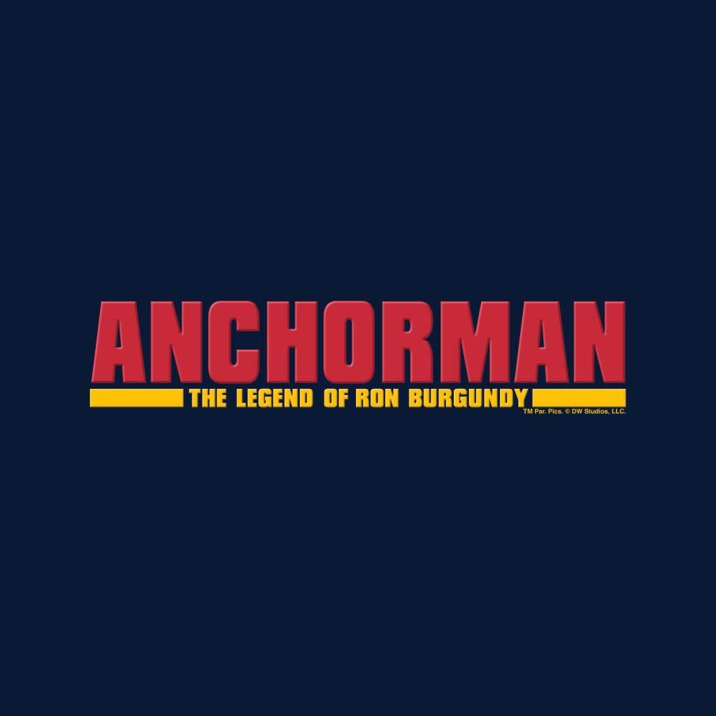 Anchorman The Legend Of Ron Burgundy Colour Logo Men's product image 2