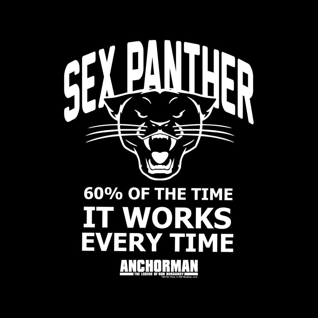 Anchorman Sex Panther Cologne Works Every Time Men's T-Shirt product image 2