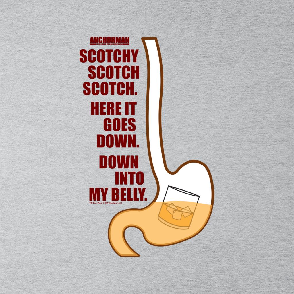 Anchorman Scotchy Scotch Ron Burgundy Quote Men's T-Shirt product image 2