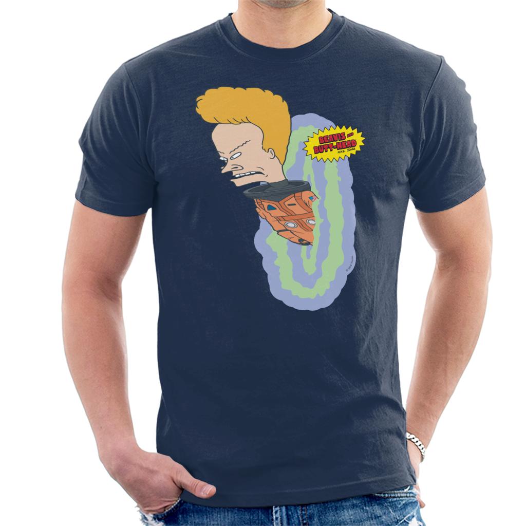 Beavis & Butt-Head In Space Suit Portal Men's T-Shirt product image 1