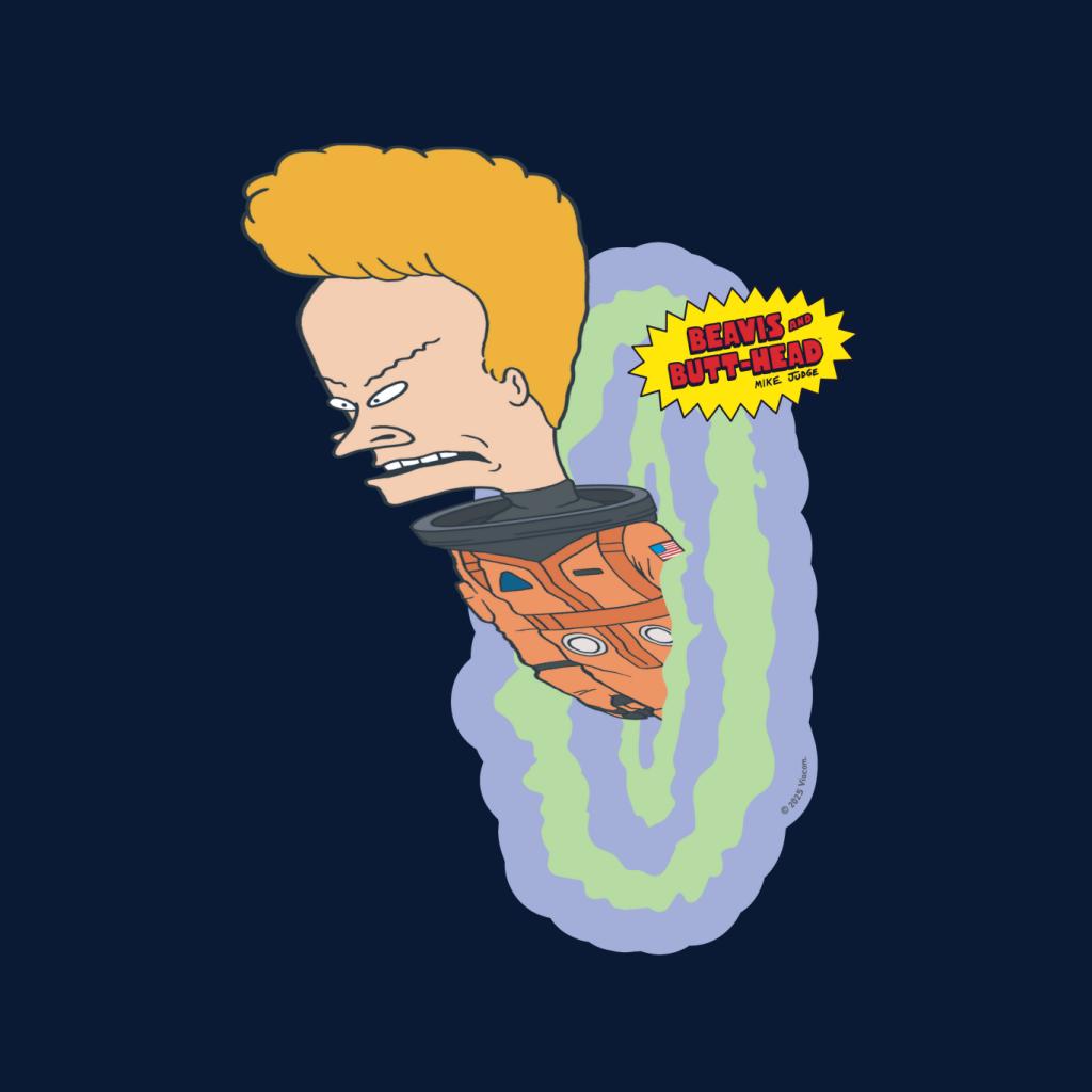 Beavis & Butt-Head In Space Suit Portal Men's T-Shirt product image 2