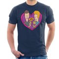 Beavis & Butt-Head Pink Heart Frame Men's T-Shirt product image 1