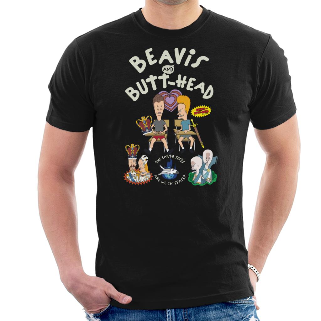 Beavis & Butt-Head Mix Of Motifs And Designs Men's T-Shirt product image 1