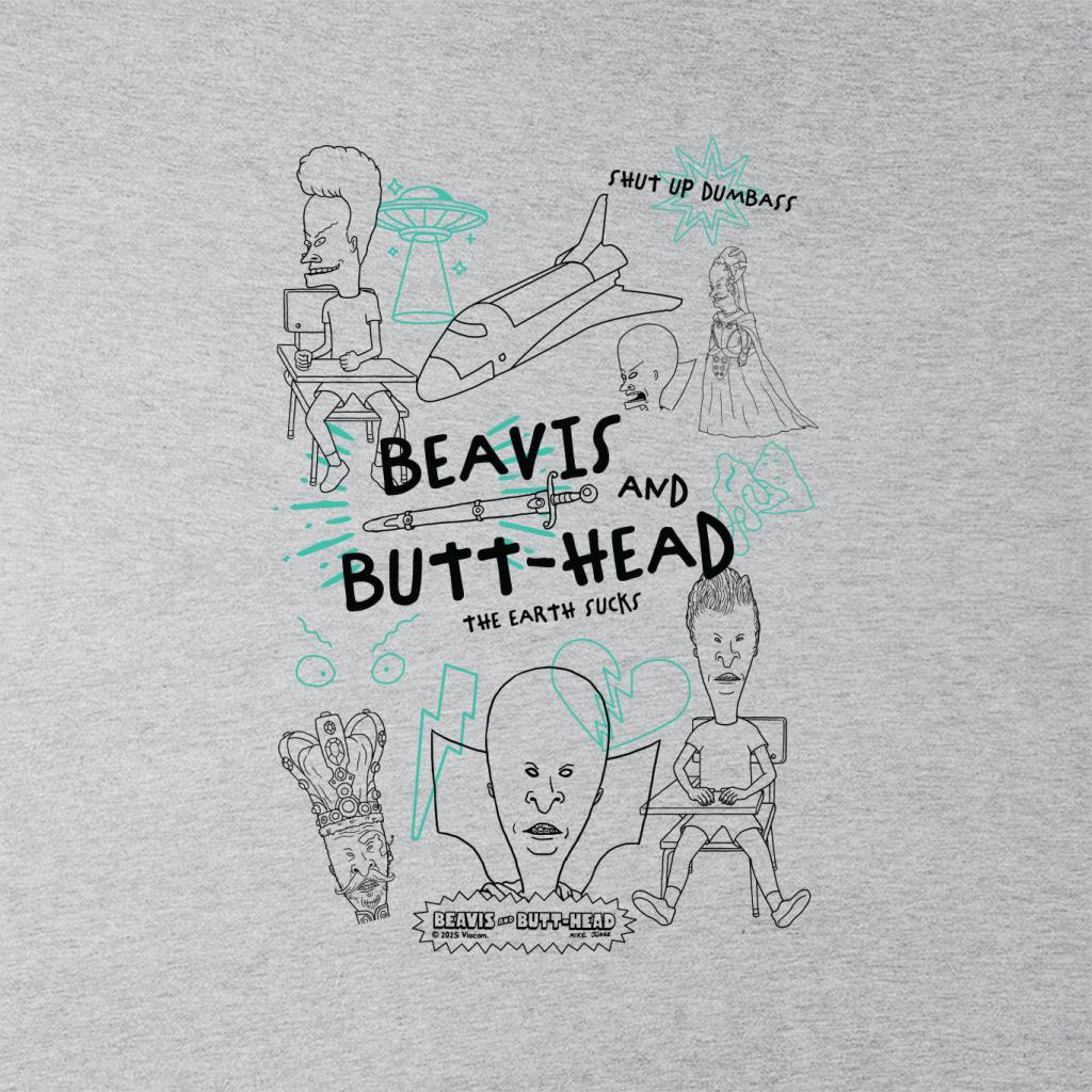 Beavis & Butt-Head The Earth Sucks Mixed Designs Men's product image 2