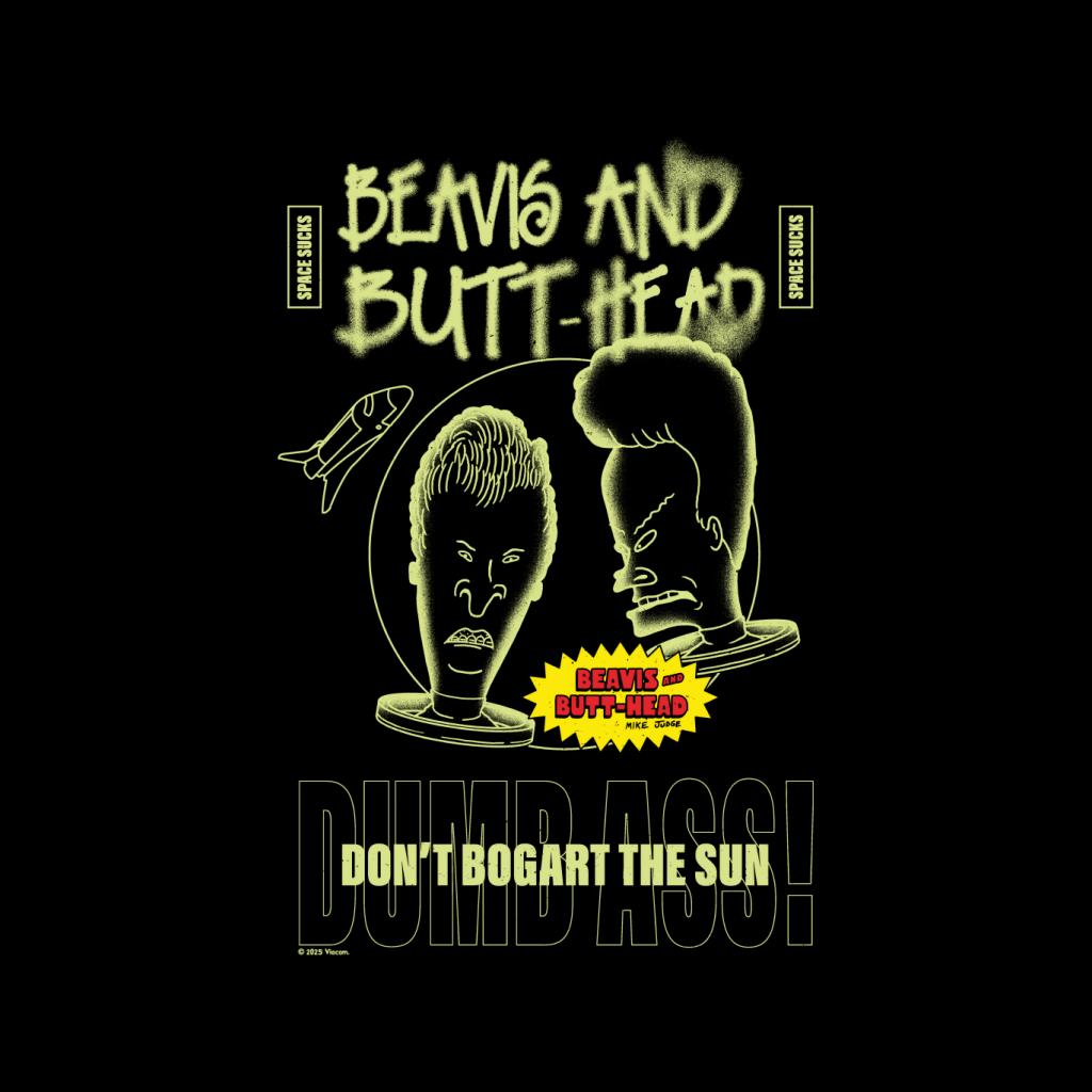 Beavis & Butt-Head Don't Bogart The Sun Men's T-Shirt product image 2
