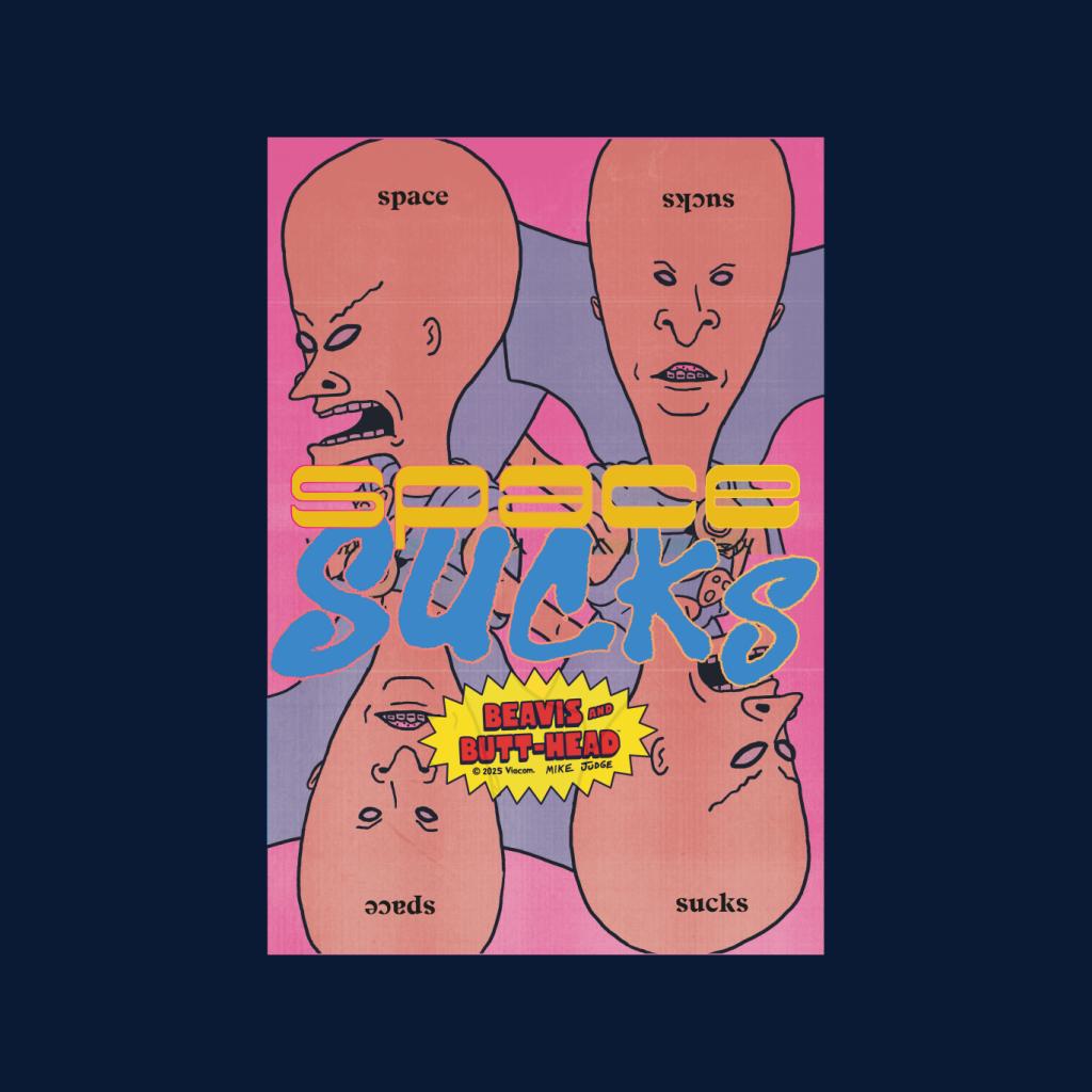 Beavis & Butt-Head Retro Space Suck Mirrored Watchers Men's product image 2
